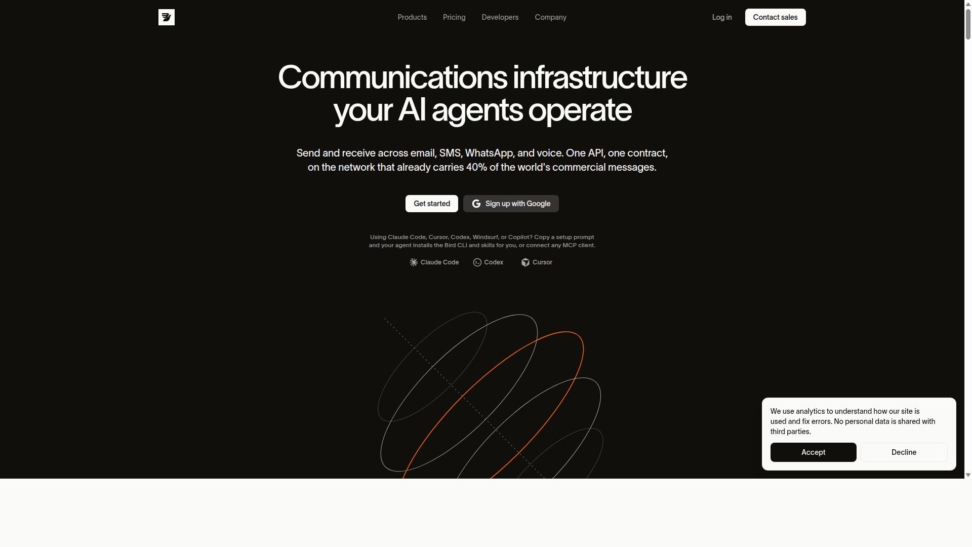 Bird (MessageBird) website